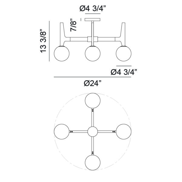 SEMI-PLAF. 4XLED5G9 - Image 2