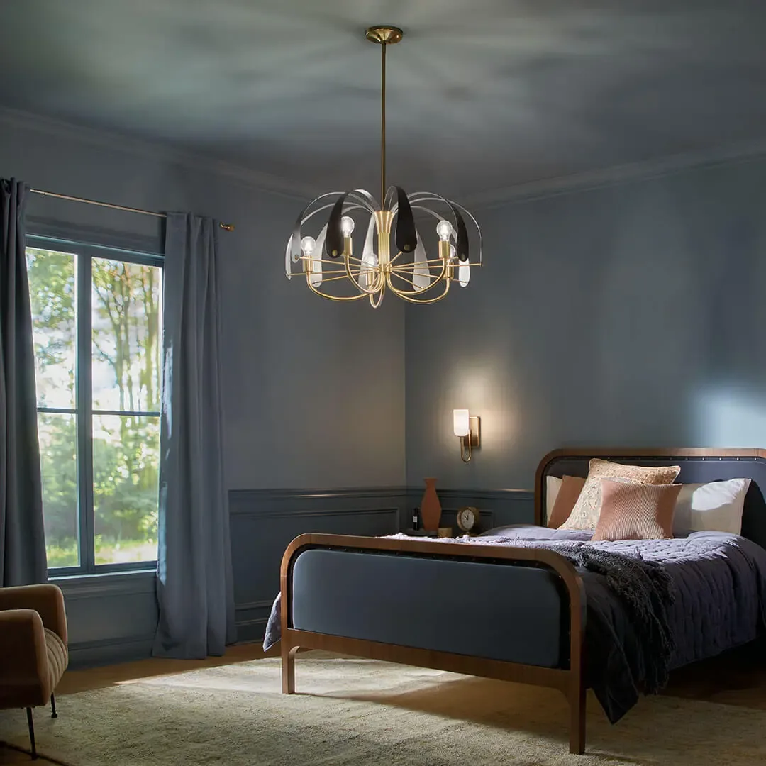 SUSPENSION CHAMPAGNE BRONZE - PETAL 52572CPZ - Image 6