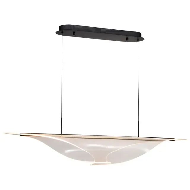 MATTE BLACK LINEAR LED PENDANT - GENEVA 62-2023 - Image 2