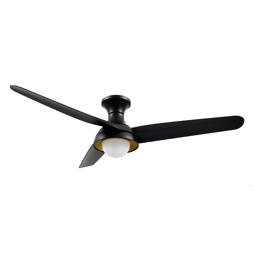 Ventilateur de plafond 54'' Noir mat-Rubio-H Del HF522054MB