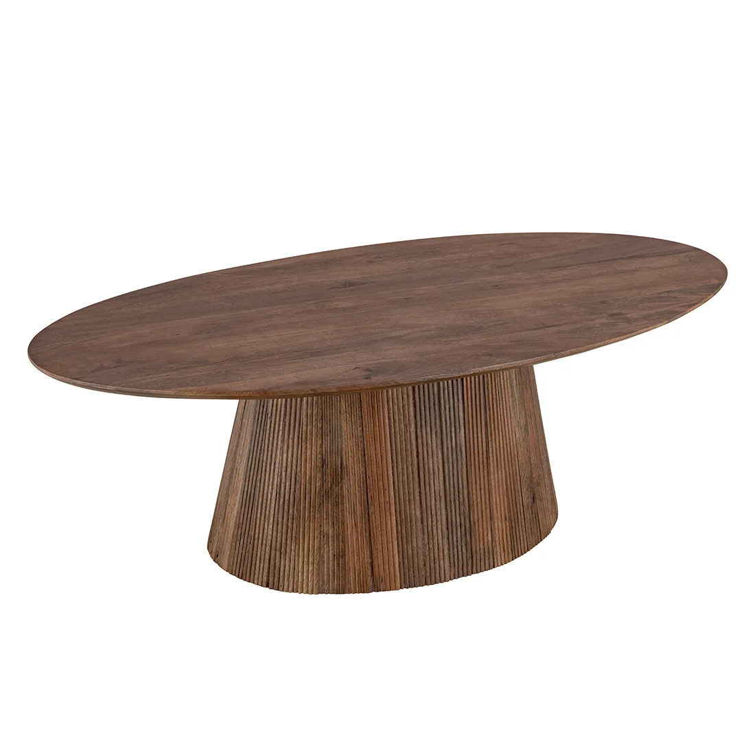 BROWN WOOD COFFEE TABLE - MADHY SC-109 - Image 5
