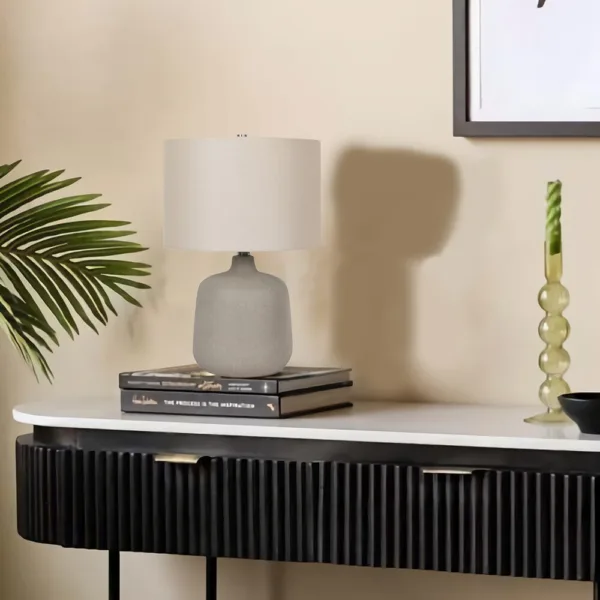 GREY TABLE LAMP NORLAN LL2203 - Image 2