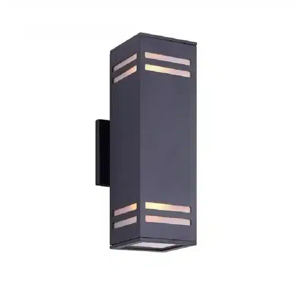 CANARM IOL308BK BLACK OUTDOOR WALL LIGHT