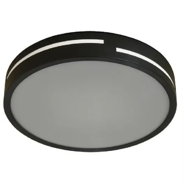 PLAFONNIER DEL INTÉGRÉ NOIR CN6512-BLK