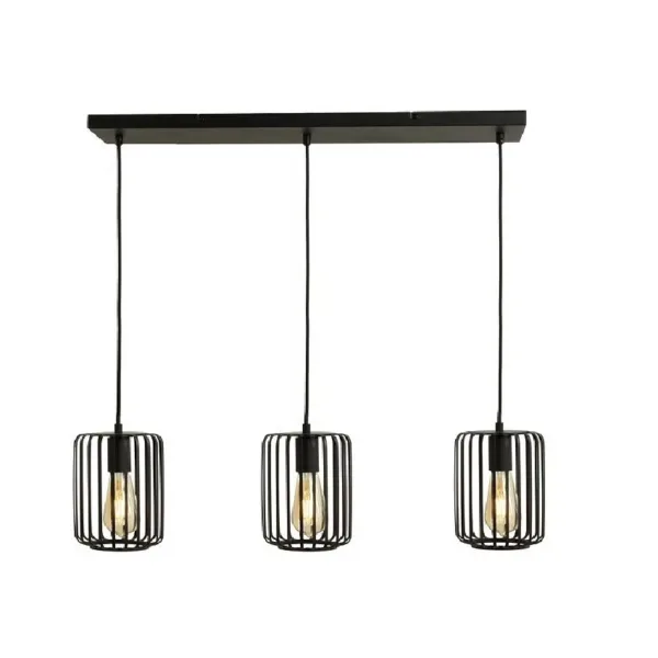 SUSPENSION LINÉAIRE 3L NOIR CN-8173-BK