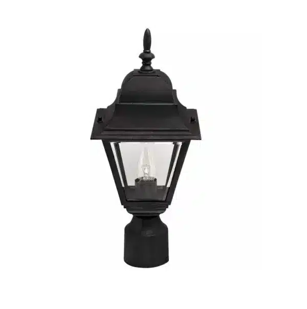 FIXTURE POTEAU EXTÉRIEUR NOIR- IOL1310