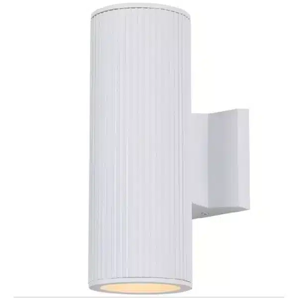 MURALE EXTERIEUR CYLINDRE BLANC- REXTON- IOL639WH