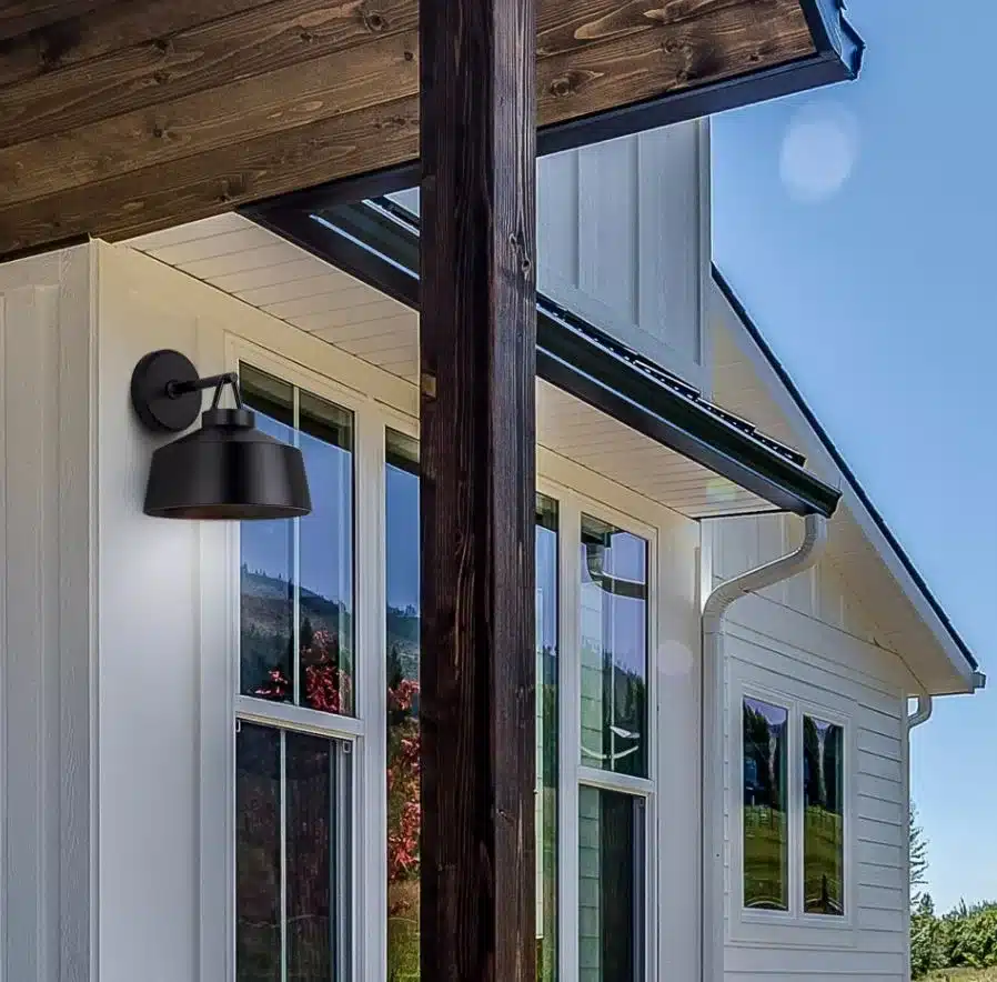 MURALE EXTERIEUR NOIRE 1 LUMIERE ORILLIA CANARM IOL729BK - Image 3