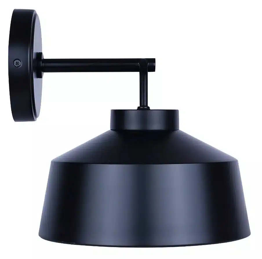 MURALE EXTERIEUR NOIRE 1 LUMIERE ORILLIA CANARM IOL729BK - Image 2