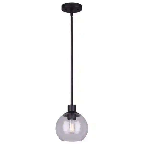 SUSPENSION SIMPLE NOIR MAT LANDRY IPL560B01BK