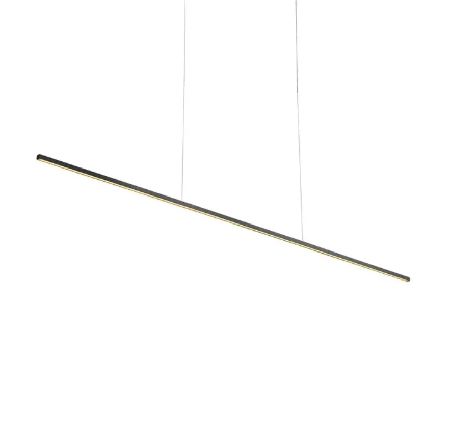 SUSPENDU LINÉAIRE NOIR- VEGA MINOR LP18260-BK