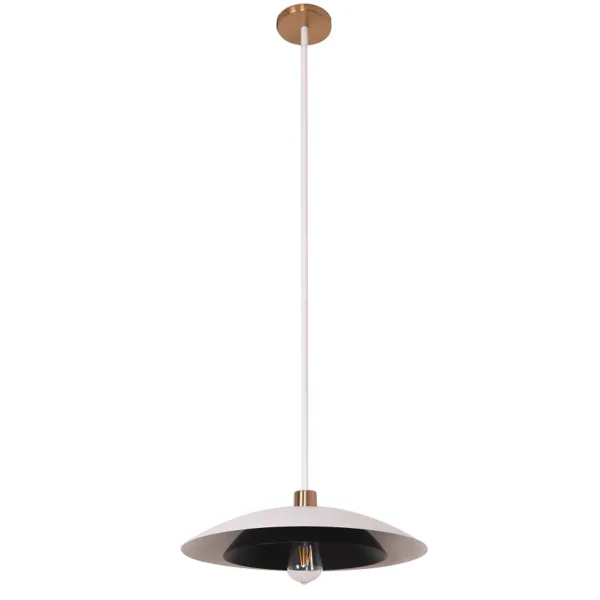 SUSPENSION 1L BLANC, OR , NOIR PIM-171P-MW-MB