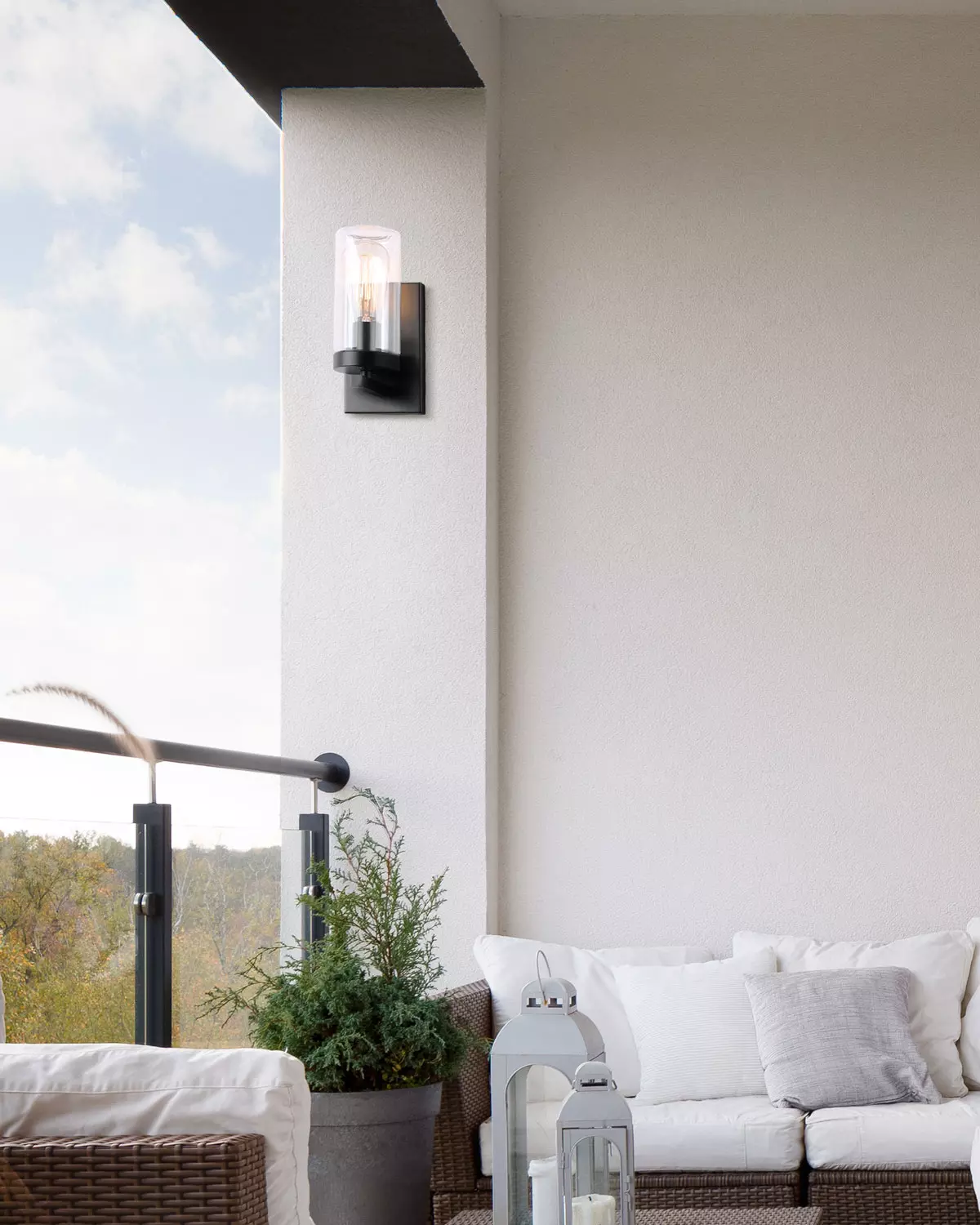 BLACK OUTDOOR WALL SCONCE - JORY IOL537BK - Image 3