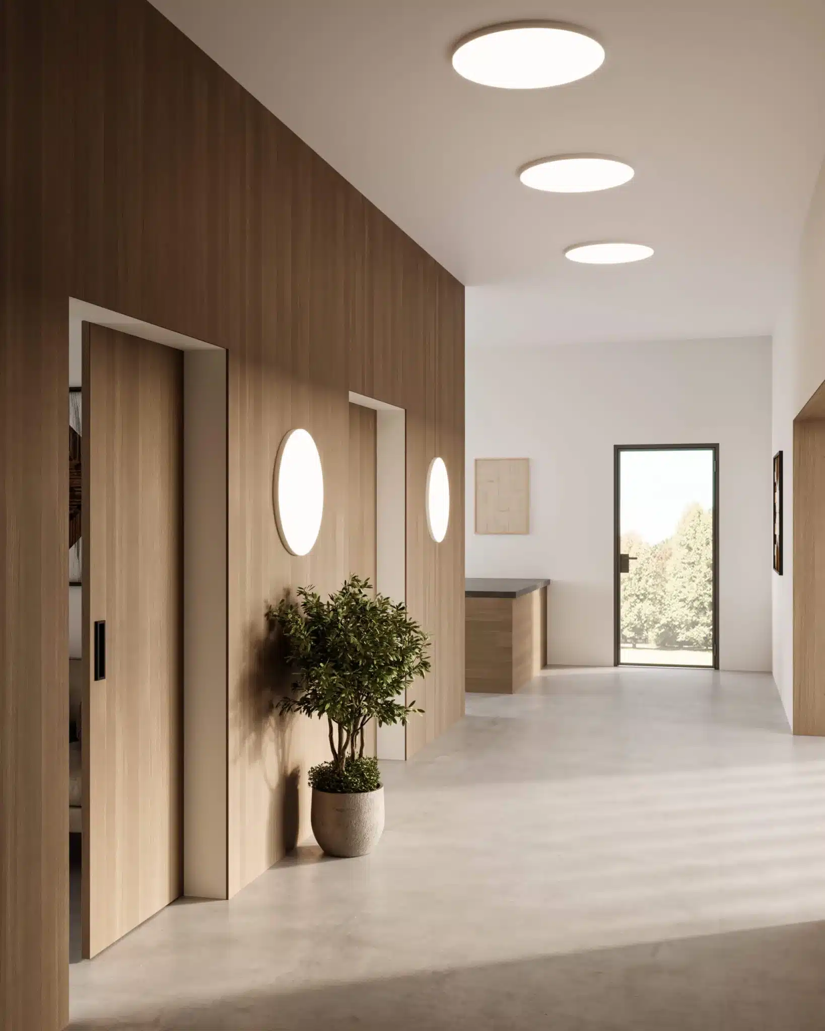 PLAFONNIER SANS BORD FUSION TLFM12-CC-WH - Image 2