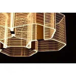 PLAFONNIER OR DEL INTÉGRÉ ZENKO 62-2401 - Image 2