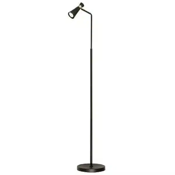 LAMPE DE PLANCHER NOIR ET OR CN8039-BKGD