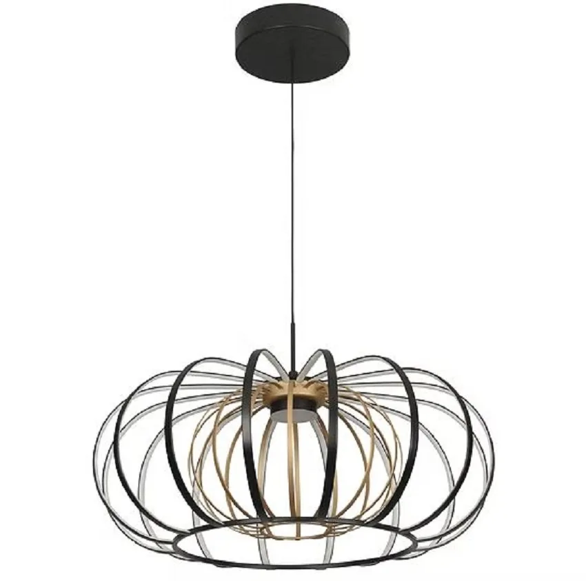 SUSPENDU DEL INTÉGRÉ NOIR ET OR CN-9462-BKGD