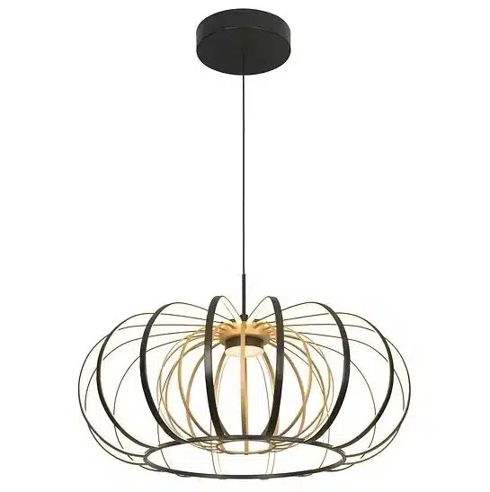 SUSPENDU DEL INTÉGRÉ NOIR ET OR CN-9462-BKGD - Image 2