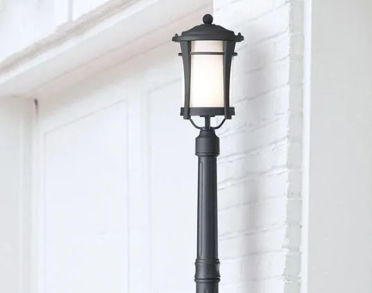 LAMPADAIRE EXTERIEUR 1L NOIR- MAYA IOL201BK - Image 2
