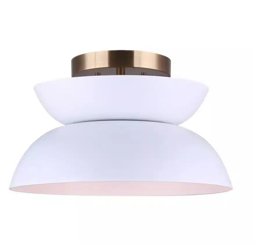 SUSPENDU METAL BLANC ET OR MILA IPL1096A01GDW - Image 3