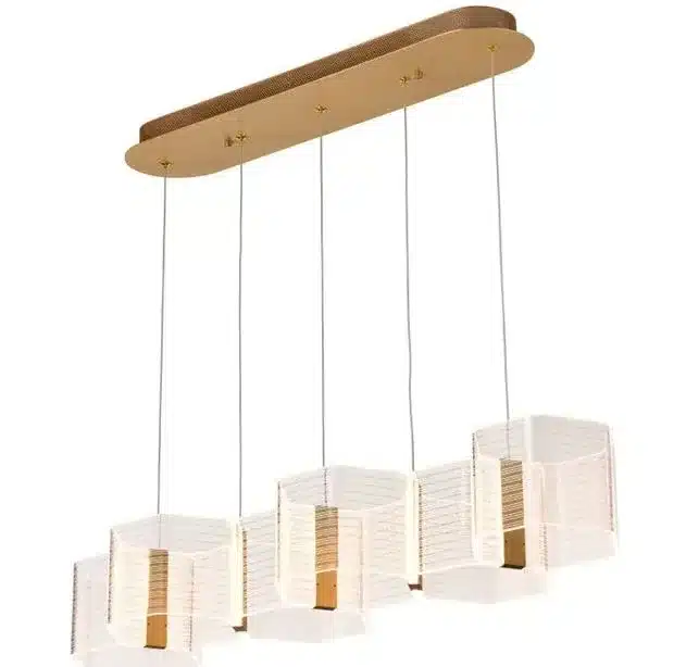 LINEAR LED BRONZE PENDANT - KENZO 62-2405 - Image 2