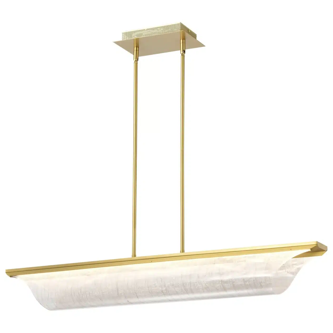 SUSPENDU LINEAIRE LAITON VINTAGE IDRIS 62-2411 - Image 6