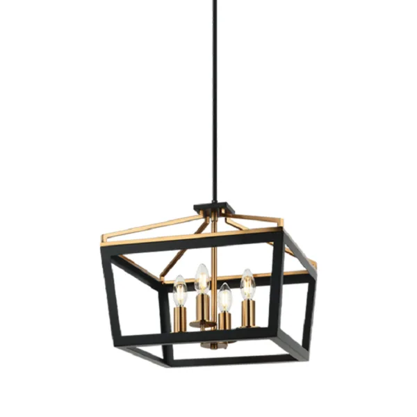 SUSPENSION NOIR ET OR MAVONSHIRE C67004BKAG