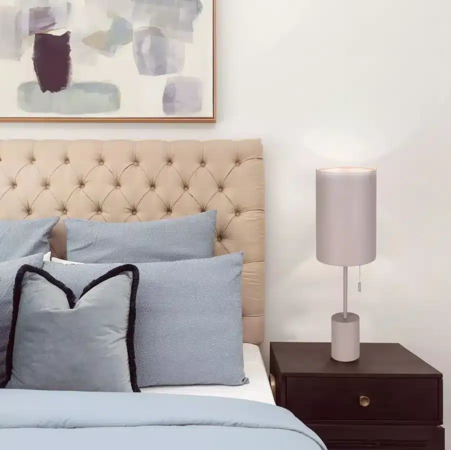 LAMPE DE TABLE GRISE- FLINT ITL1164A23GY - Image 3