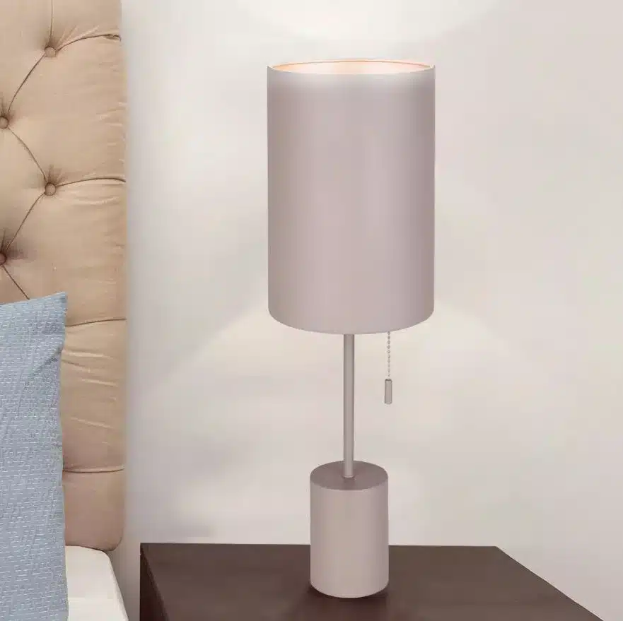 LAMPE DE TABLE GRISE- FLINT ITL1164A23GY - Image 2