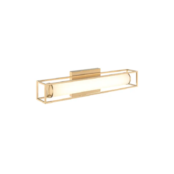 AGED GOLD LED WALL SCONCE FLANNIGAN S02320AG MATTEO