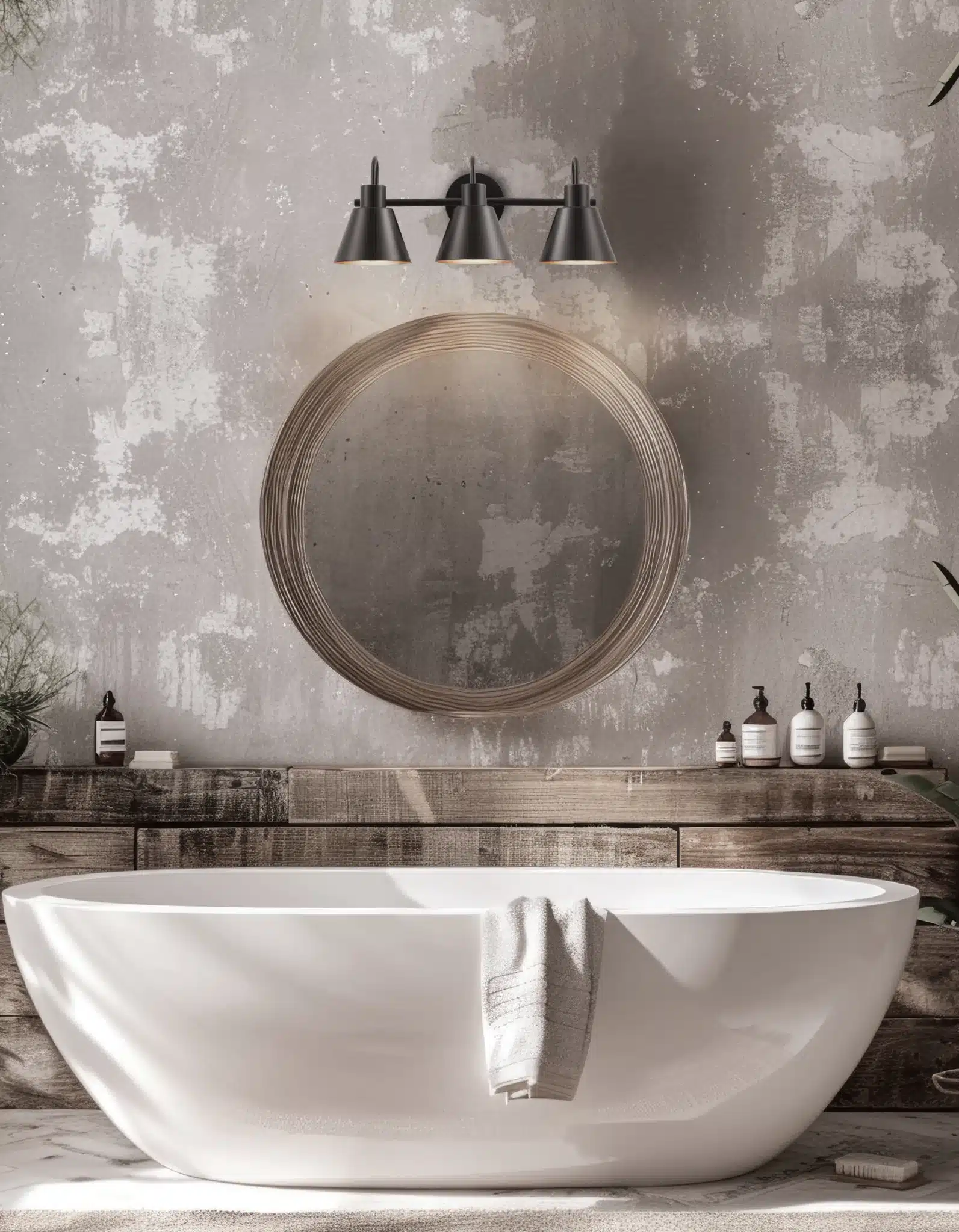 MURALE VANITÉ 3L NOIR WES-203W-MB - Image 2