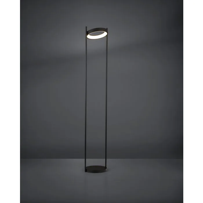 LED BLACK FLOOR LAMP-MONTEFANO 390022A - Image 2