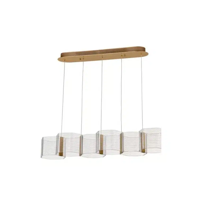 LINEAR LED BRONZE PENDANT - KENZO 62-2405