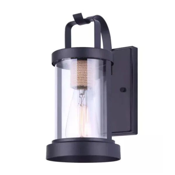 MURALE EXTERIEUR NOIR - DELANO- IOL457BKR