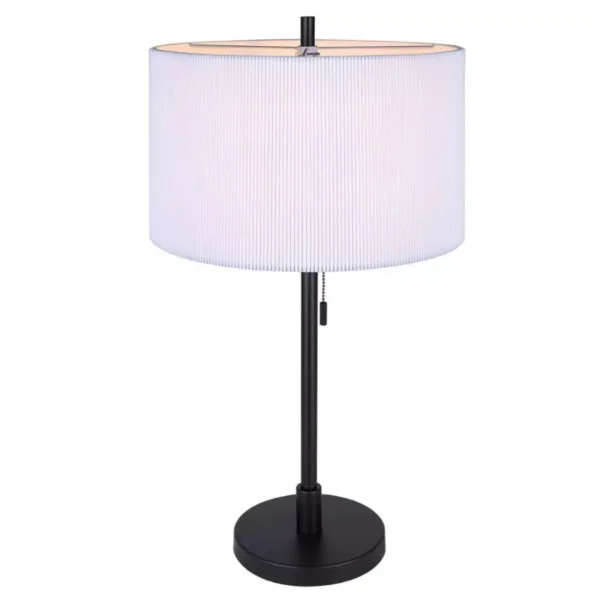 Black table lamp - CARMYNN ITL288A24BK