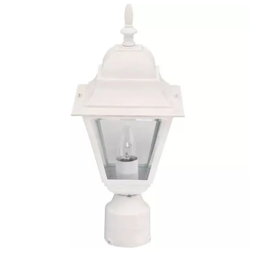WHITE OUTDOOR POST LIGHT IOL1311