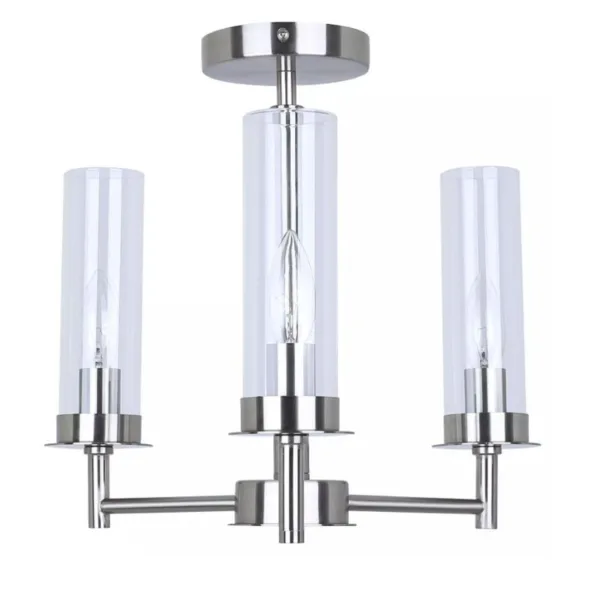 BRUSHED NICKEL SEMI-LUSH MOUNT- BENSON ISF1205A03BN