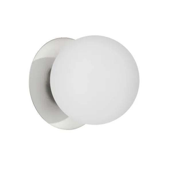 SINGLE WALL SCONCE – POLISHED CHROME- BUR-51W-PC-WH