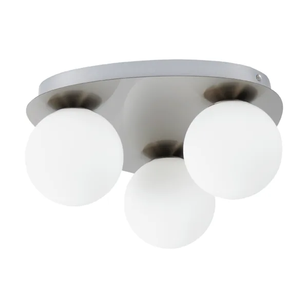 BRUSHED NICKEL FLUSH MOUNT - CASTROVIDO 207115A