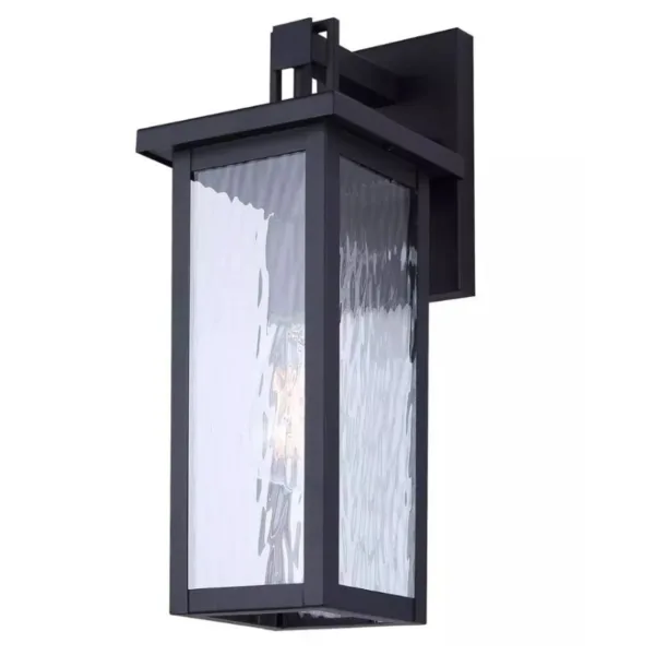 Black Outdoor Wall Light SHANA IOL704BK