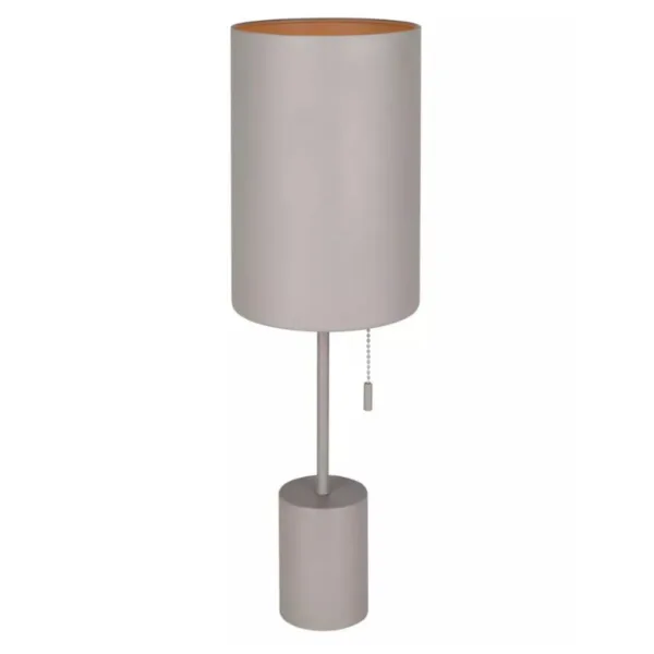 LAMPE DE TABLE GRISE- FLINT ITL1164A23GY