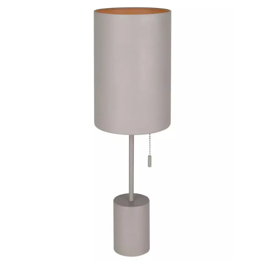 LAMPE DE TABLE GRISE- FLINT ITL1164A23GY