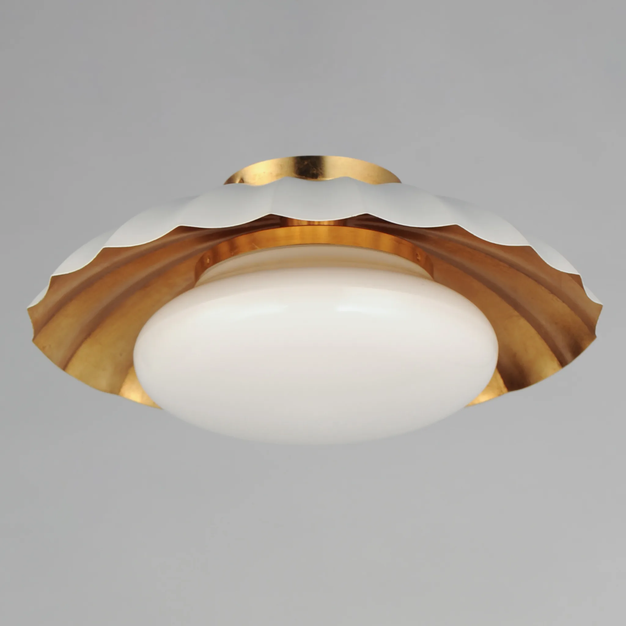 PLAFONNIER BLANC ET OR- PRIMROSE 18059MWGL - Image 3