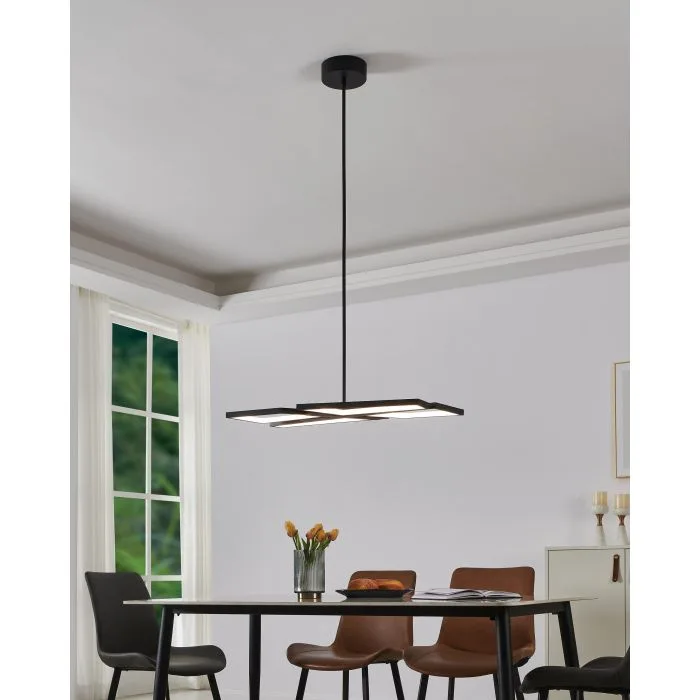 BLACK LED PENDANT- ALFIE 207768A - Image 5