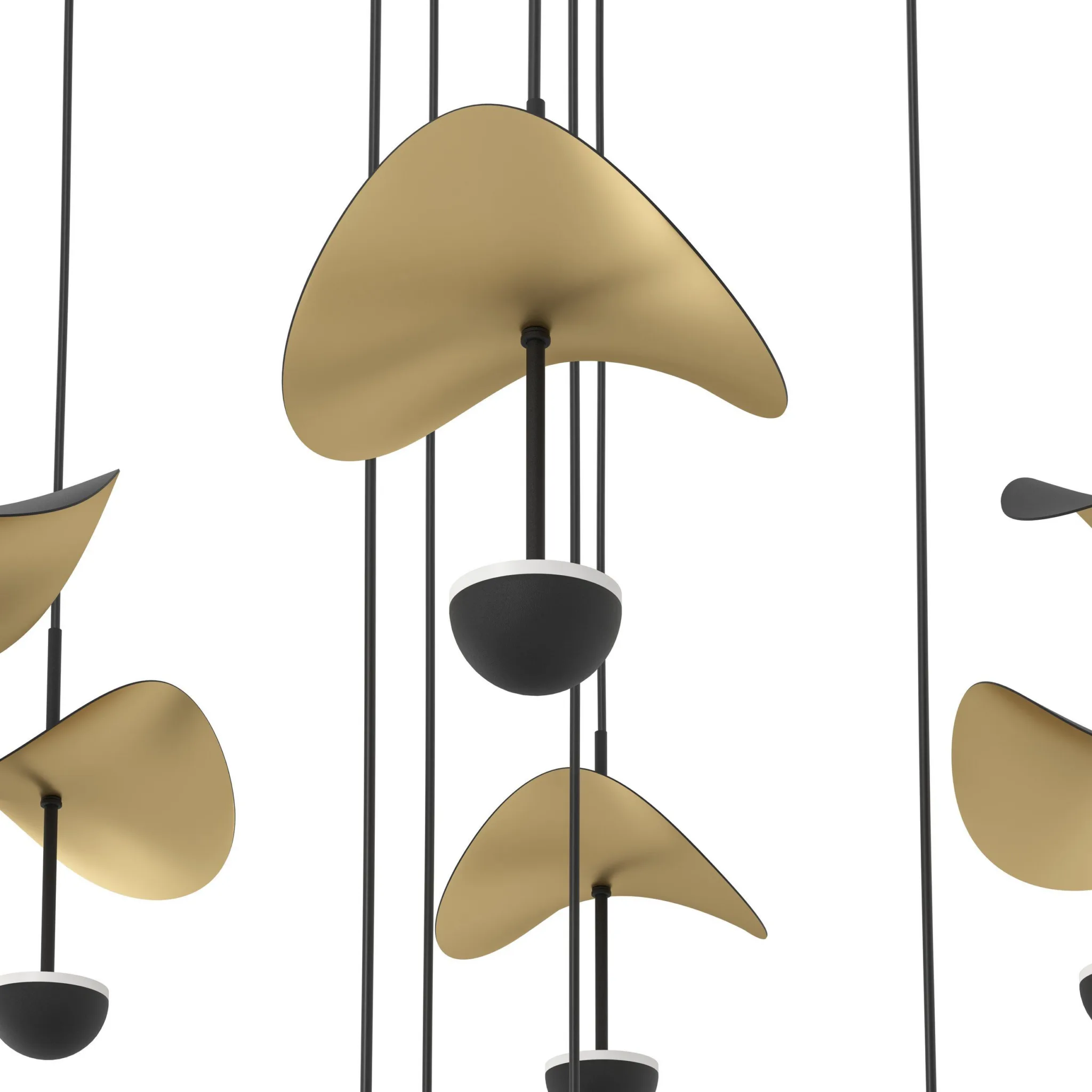 BLACK LED LINEAR PENDANT- DRACERA 390343A - Image 3