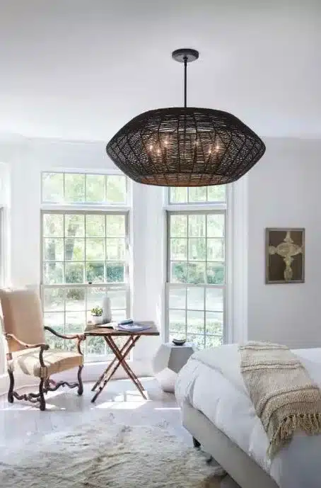 7-L BLACK PENDANT- LUCA 40385BLK - Image 2