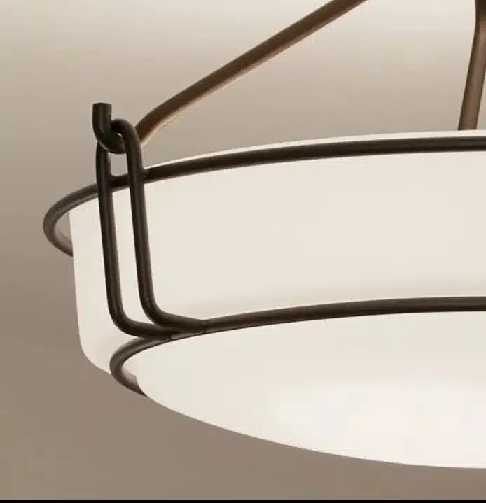 BRONZE 3-L SEMI FLUSHMOUNT- ALKIRE 44085OZ - Image 3