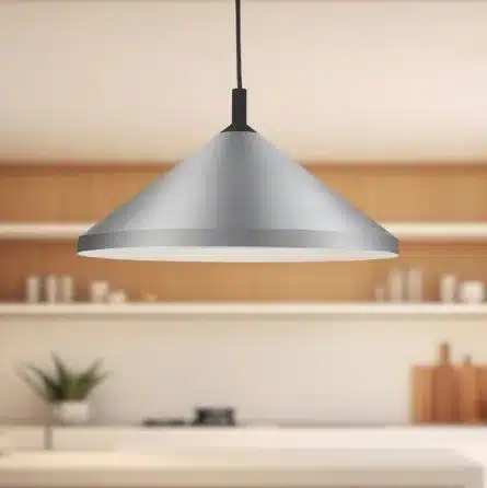 SUSPENDU MÉTAL ARGENT ET NOIR- DOROTHY 493118-BN/BK - Image 2