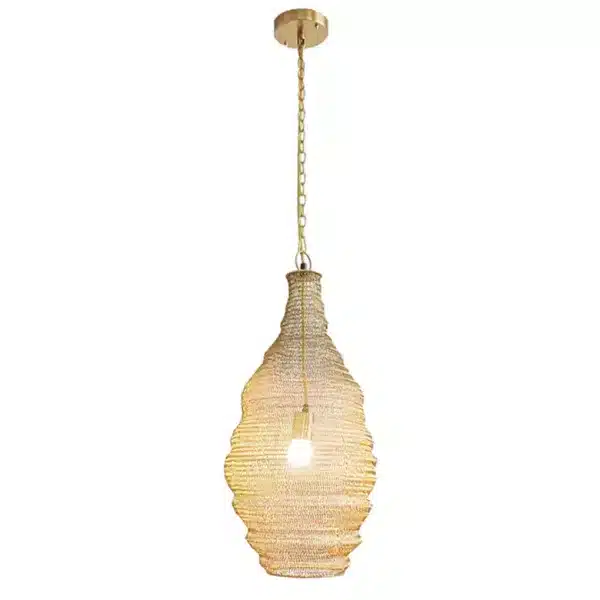 GOLD SINGLE PENDANT - AC01C12GD