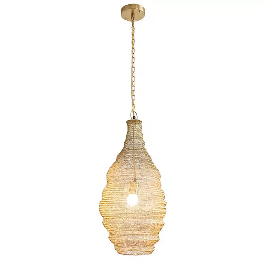 SUSPENSION SIMPLE DORÉE - AC01C12GD